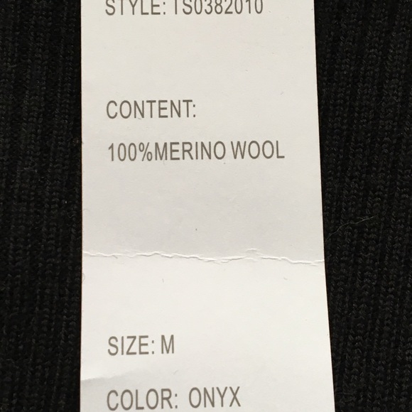 DESIGN HISTORY 💯% merino wool black dress M - Picture 7 of 11